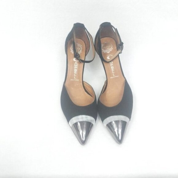 Jeffrey Campbell Koons Suede Cap Heels 8.5 - Picture 3 of 10